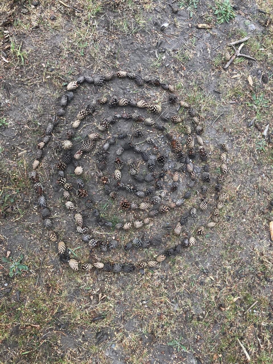 A Spiral Entry! Wonder what this family will win!